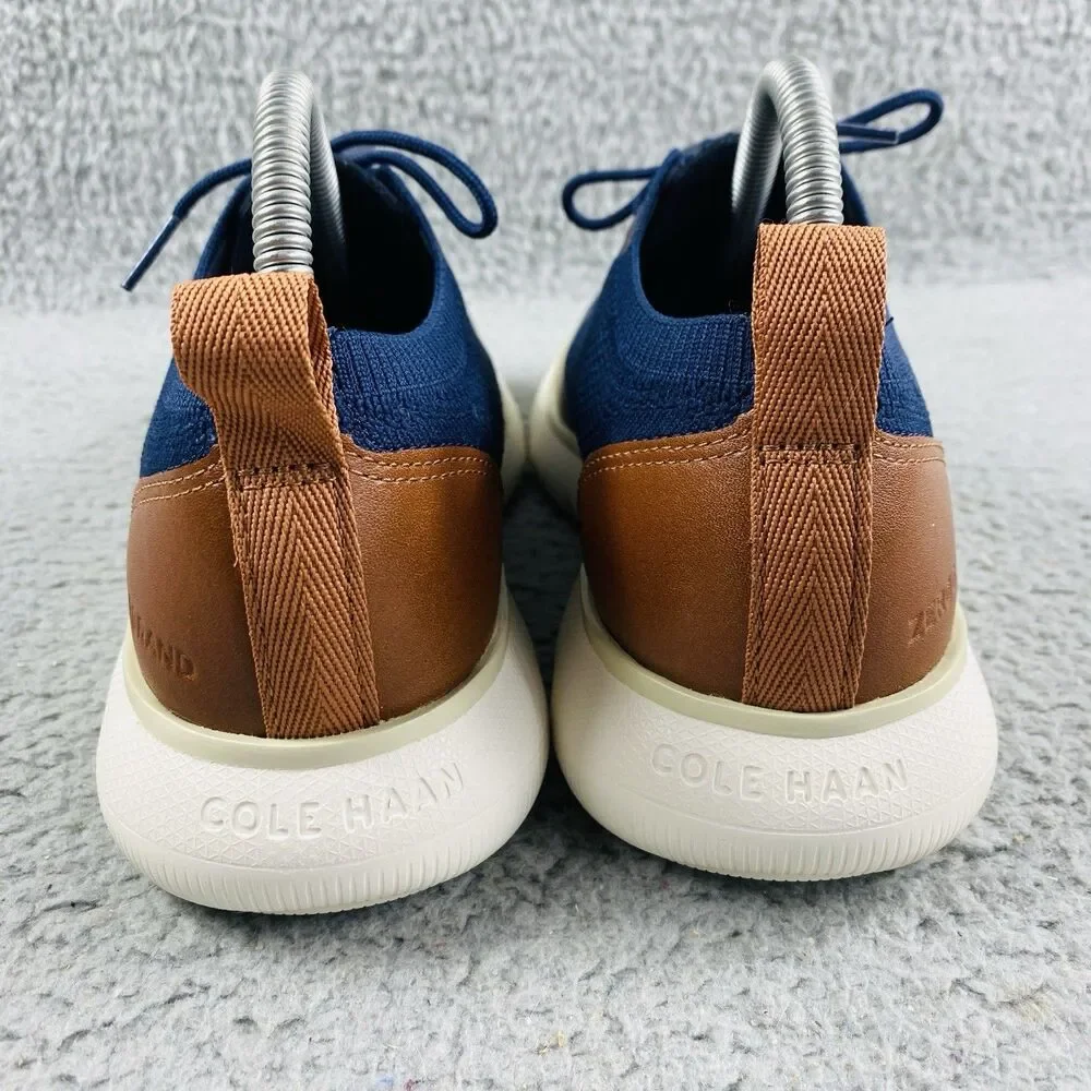Cole Haan Zerogrand Omni Stitchlite Knit Sneakers Mens 7M Navy Blue C34656